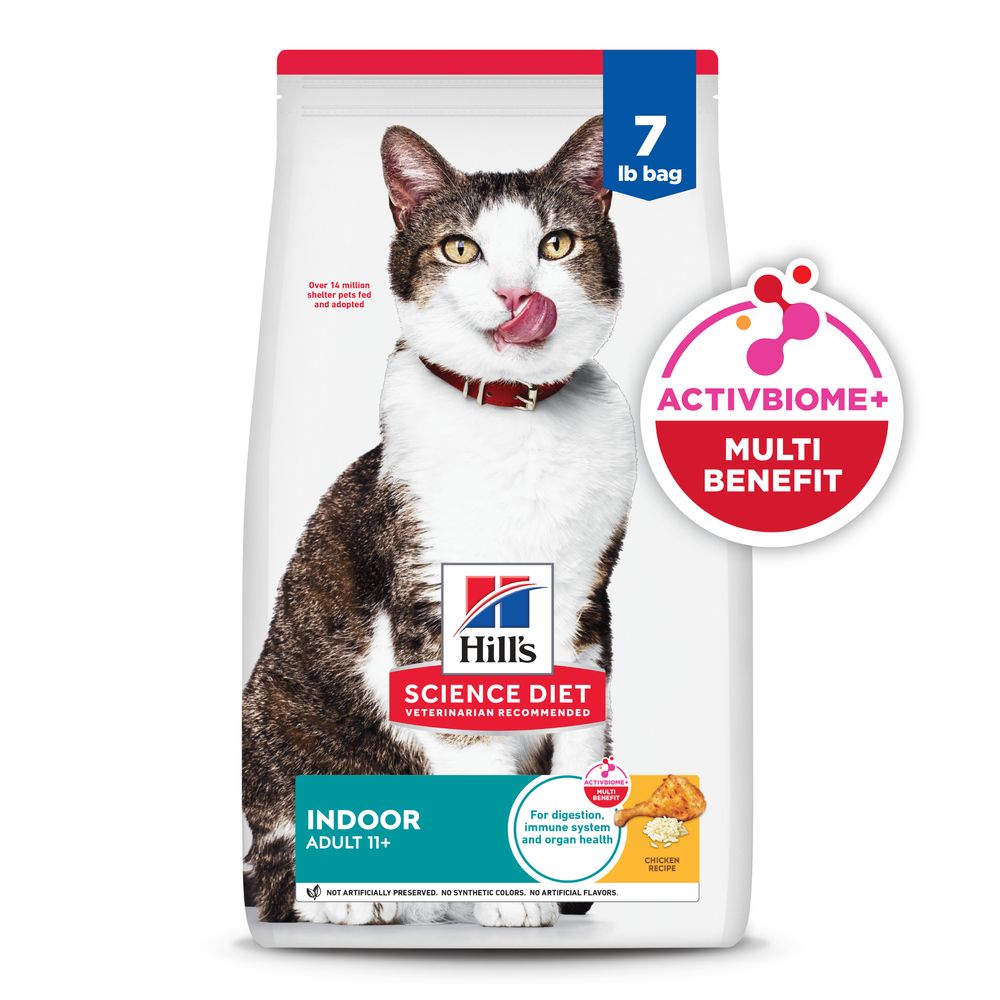 Senior 11+ Indoor Cat Food