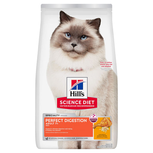 Adult 7+ Perfect Digestion Cat Food