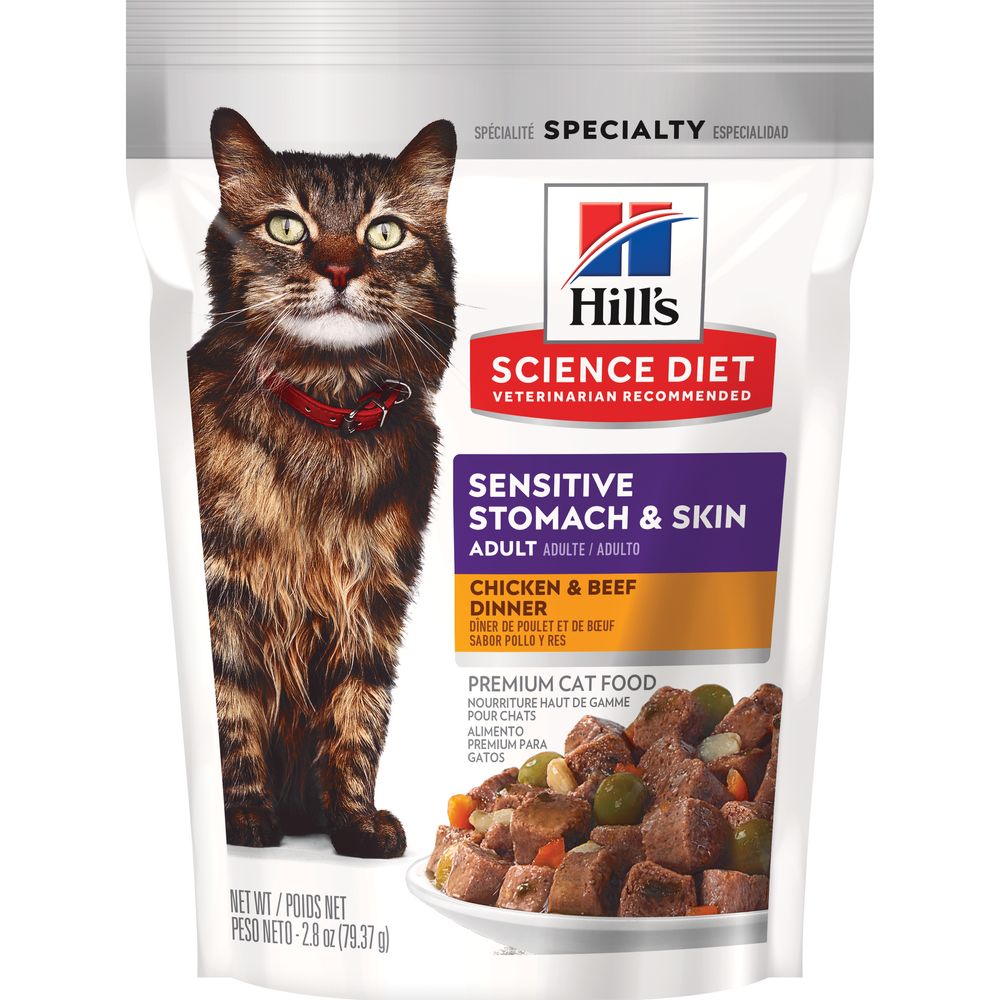 Adult Sensitive Stomach & Skin Cat Food