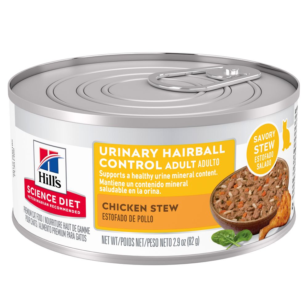 Adult Urinary & Hairball Control Cat Food