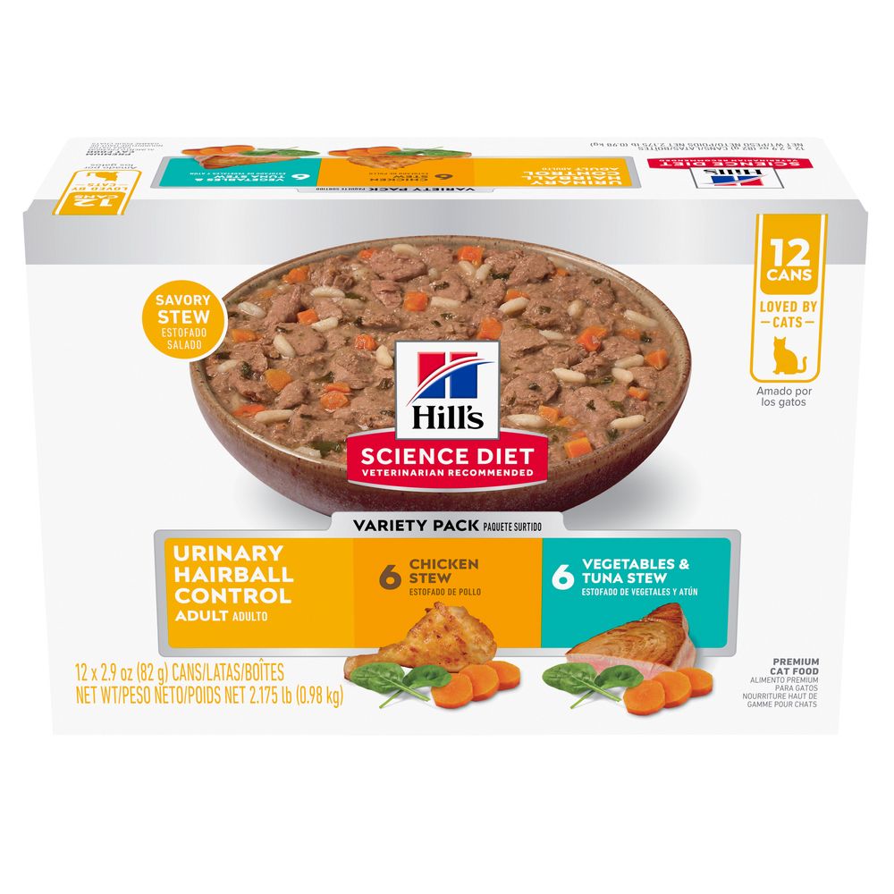 Adult Urinary & Hairball Control Cat Food