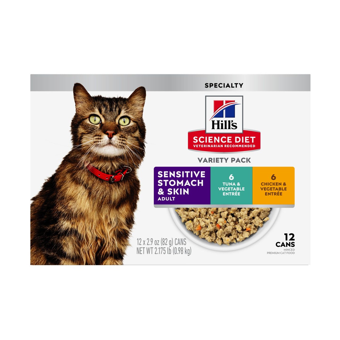 Adult Sensitive Stomach & Skin Cat Food