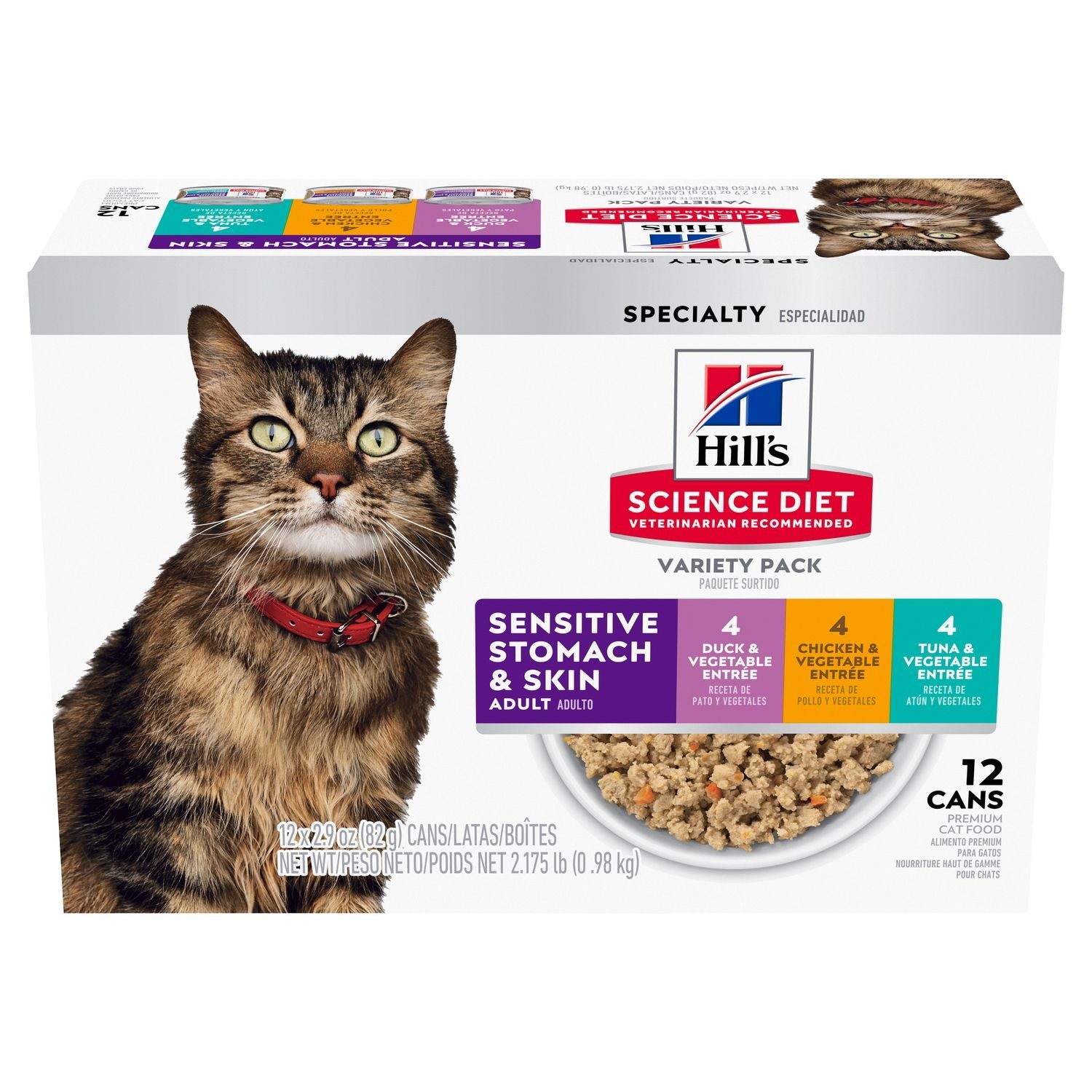 Adult Sensitive Stomach & Skin Cat Food