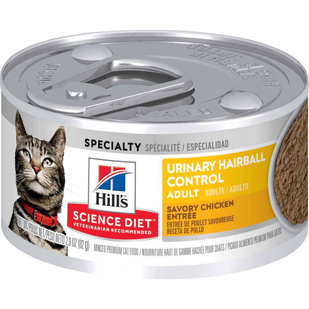 Adult Urinary & Hairball Control Cat Food