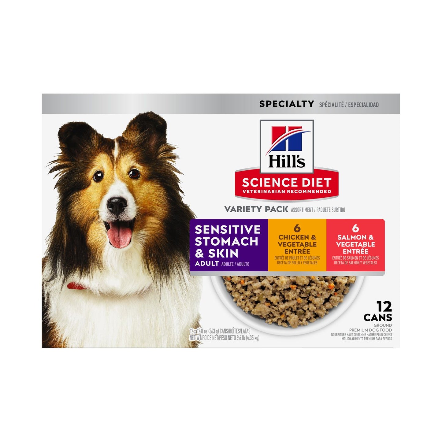 Adult Sensitive Stomach & Skin Dog Food